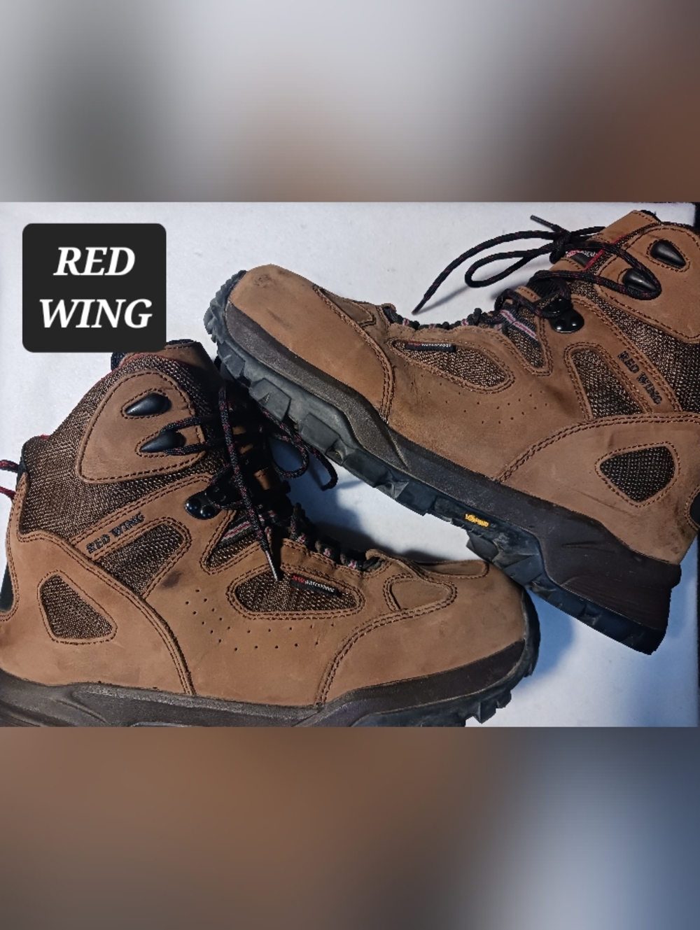 RED WING WORK BOOTS MENS SIZE 11 Or 11D